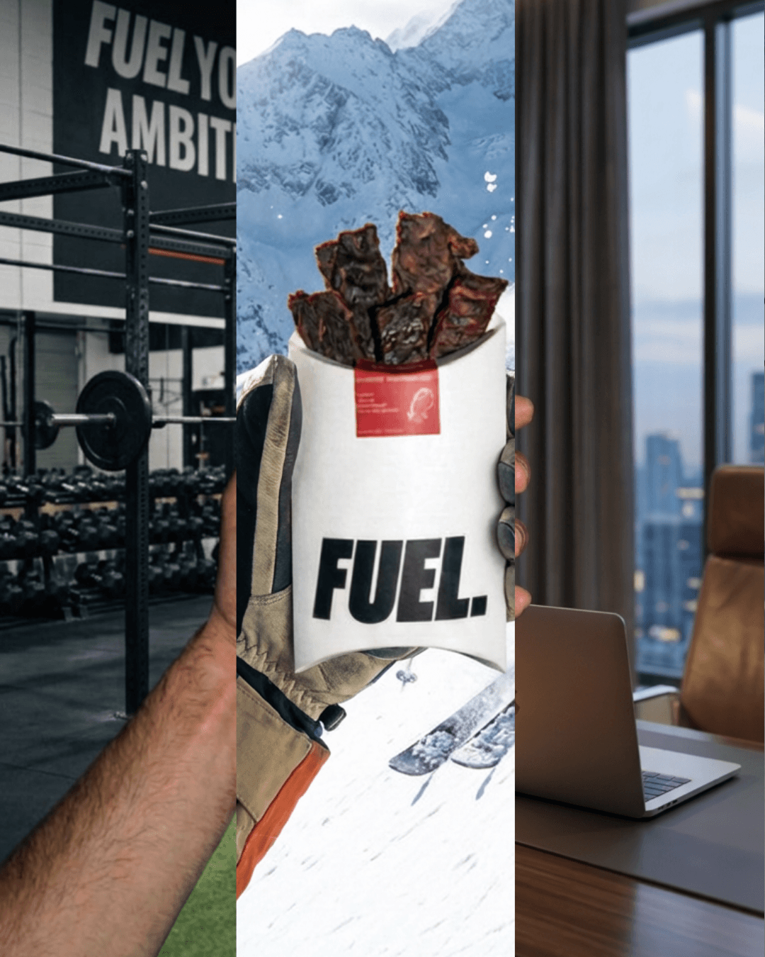 FUEL en el gym, en la montaña y en la oficina